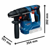 Bosch Professional Hammer Drill Kit Model SDS-Plus GBH 18V-18