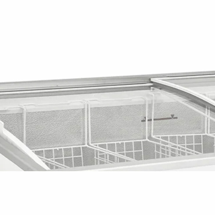 Contender FZI023 482L Commercial Ice Cream Freezer, D Rated in White