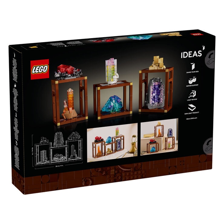 LEGO Ideas Mineral Collection Model 21362 (18+ Years) LEGO Ideas Mineral Collection Model 21362 (18+ Years)