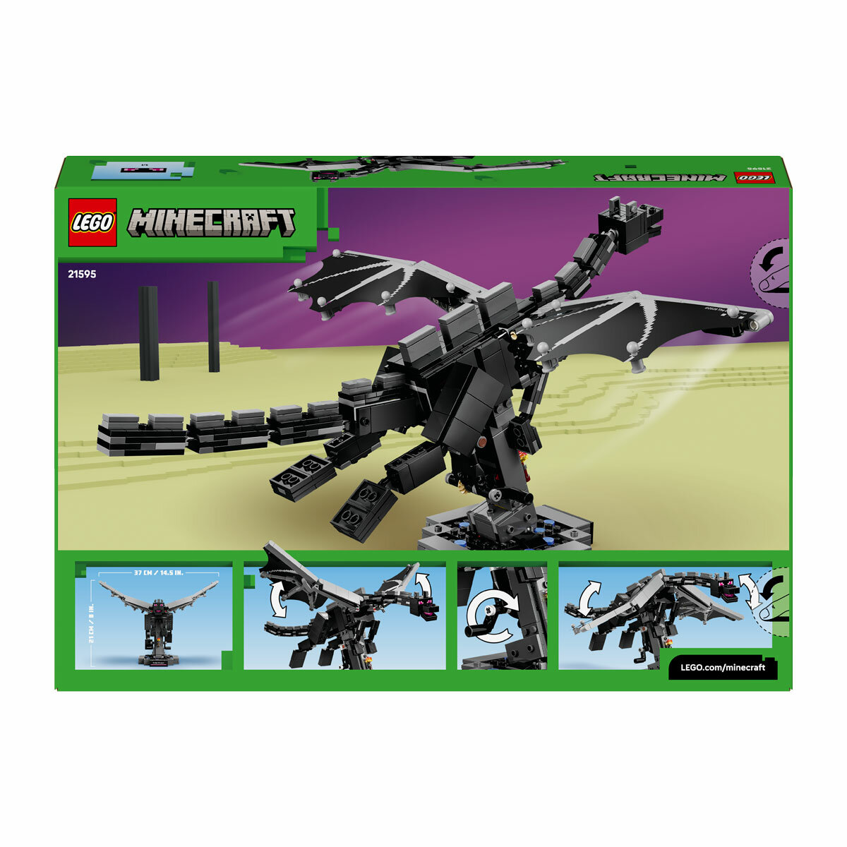 LEGO Minecraft The Ender Dragon - Model 21595 (10+ Years) LEGO Minecraft The Ender Dragon - Model 21595 (10+ Years)