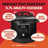Lifestyle Image of Instant Pot Duo Easy Multi-Cooker Lifestyle Image of Instant Pot Duo Easy Multi-Cooker