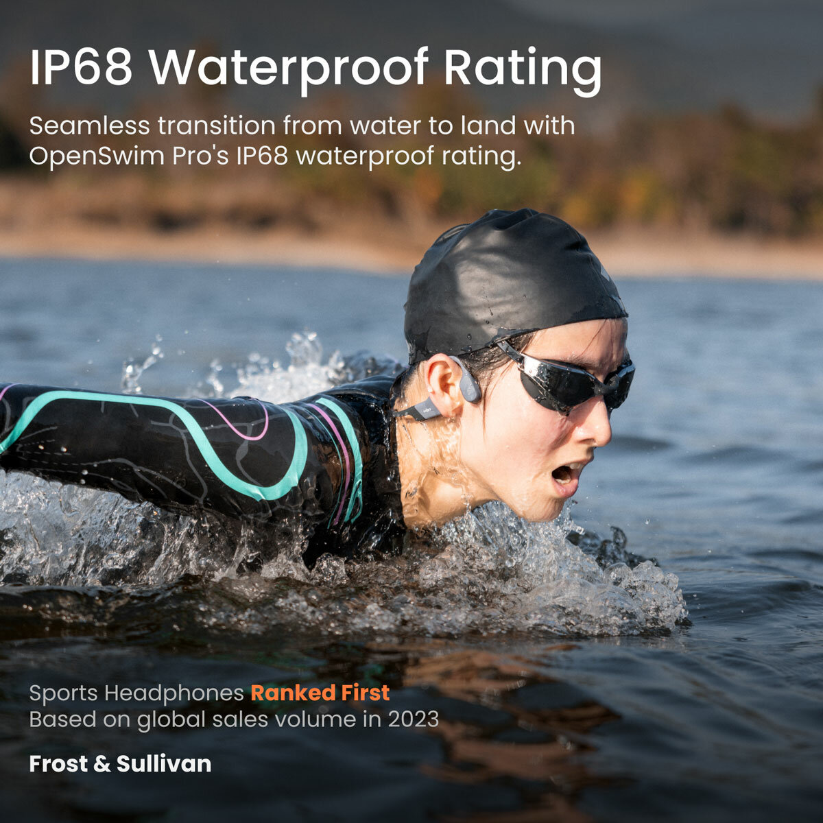 IP68 waterproof rating IP68 waterproof rating