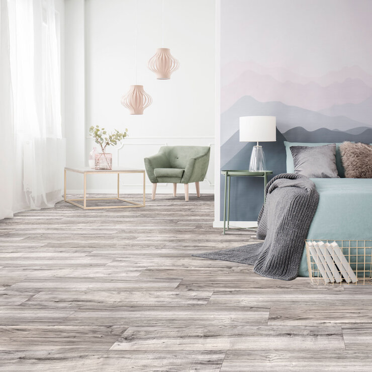 Lifestyleimage of bedroom area with flooring Lifestyleimage of bedroom area with flooring