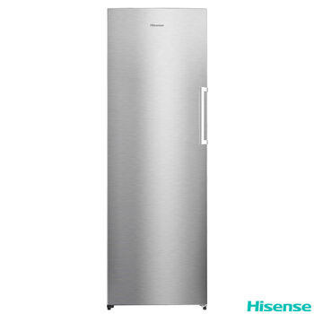 Hisense FV306N4BC11, Tall Freezer, F Rated in Stainless Steel