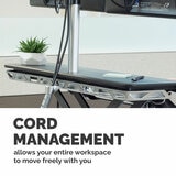 Fellowes Lotus™ Sit-Stand Workstation Fellowes Lotus™ Sit-Stand Workstation