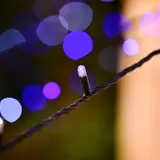 Buy 20m String BI Colour Outdoor LED Lights Close-up1 Image at Costco.co.uk