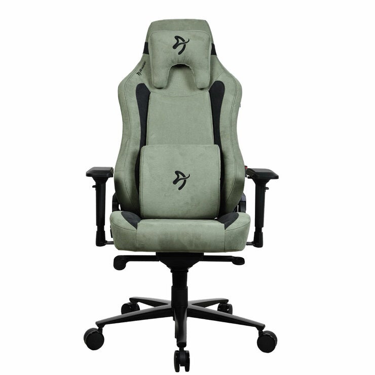 Arozzi Vernazza SuperSoft™ Fabric Gaming Chair, Green Arozzi Vernazza SuperSoft™ Fabric Gaming Chair, Green