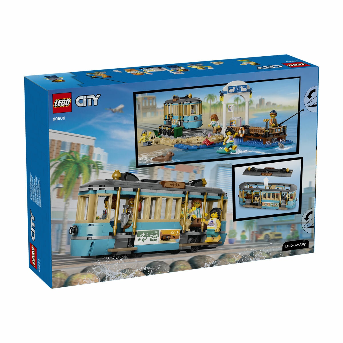 LEGO City Classic Beach Streetcar - Model 60506 (7+ Years) LEGO City Classic Beach Streetcar - Model 60506 (7+ Years)