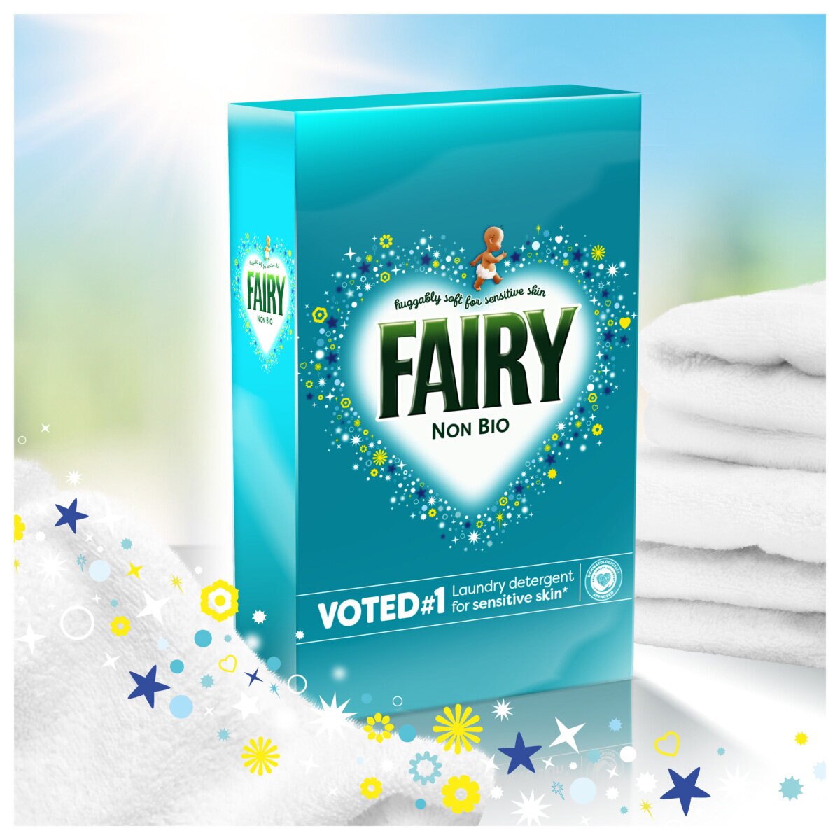Fairy Non Bio Powder, 140 Wash