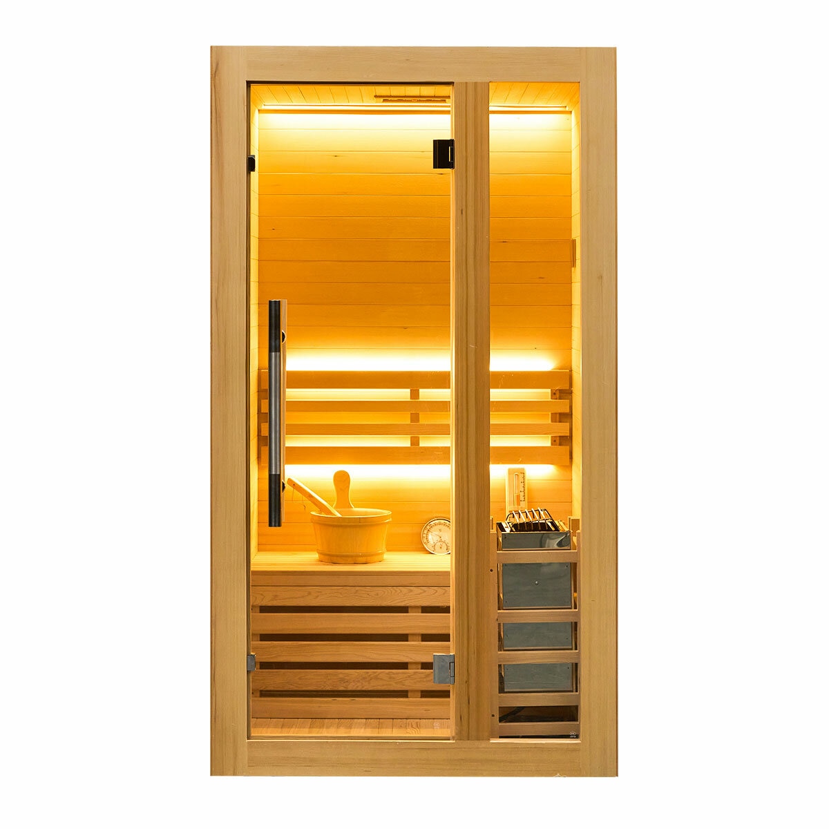 Vidalux Nordic Traditional Indoor Sauna in 4 Sizes