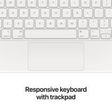 Buy Apple Magic Keyboard for iPad Pro 11-inch (3rd generation) and iPad Air (4th generation) - British English - White, MJQJ3B/A at costco.co.uk