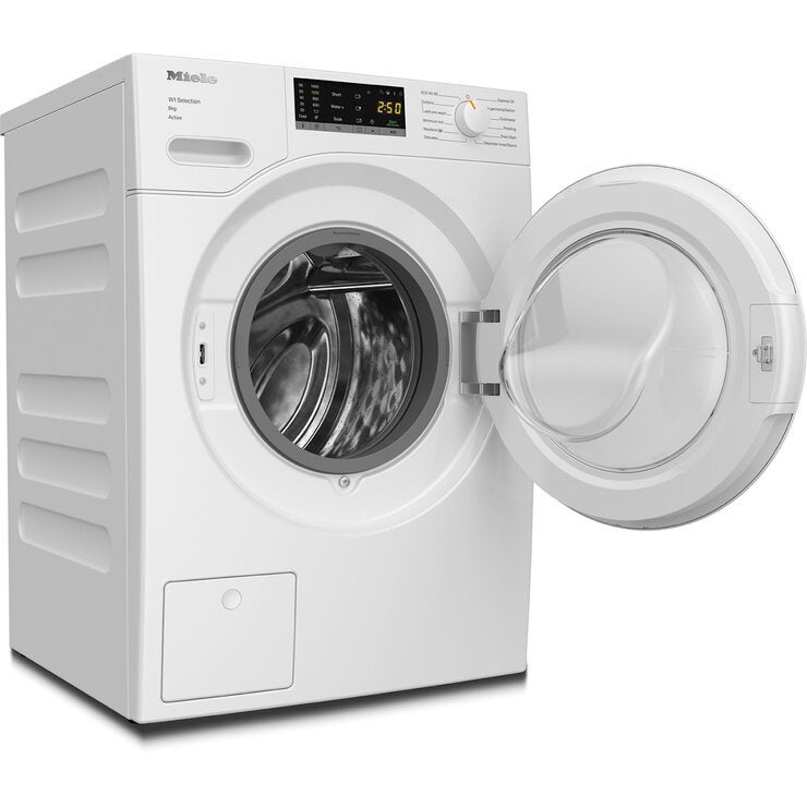 Miele WSA123 WCS, 8kg Washing Machine, A Rated in White Miele WSA123 WCS, 8kg Washing Machine, A Rated in White
