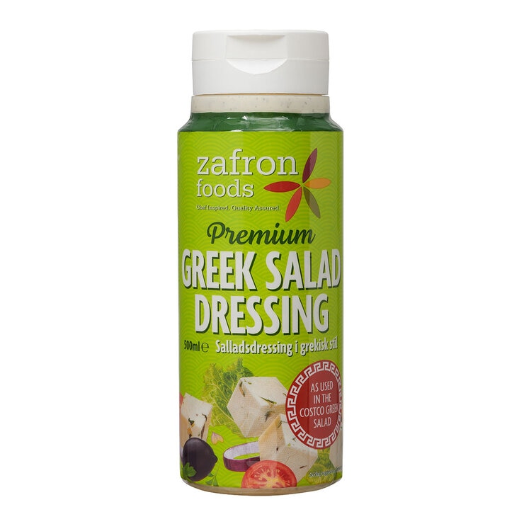 Zafron Foods Greek Salad Dressing, 500ml Zafron Foods Greek Salad Dressing, 500ml