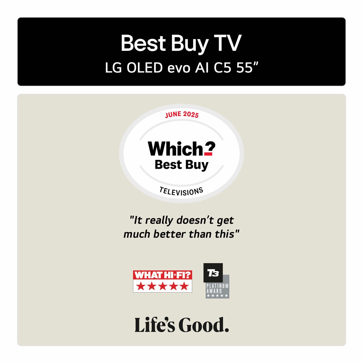 LG OLED55C55LA.AEK 55 Inch OLED 4K Ultra HD Smart TV