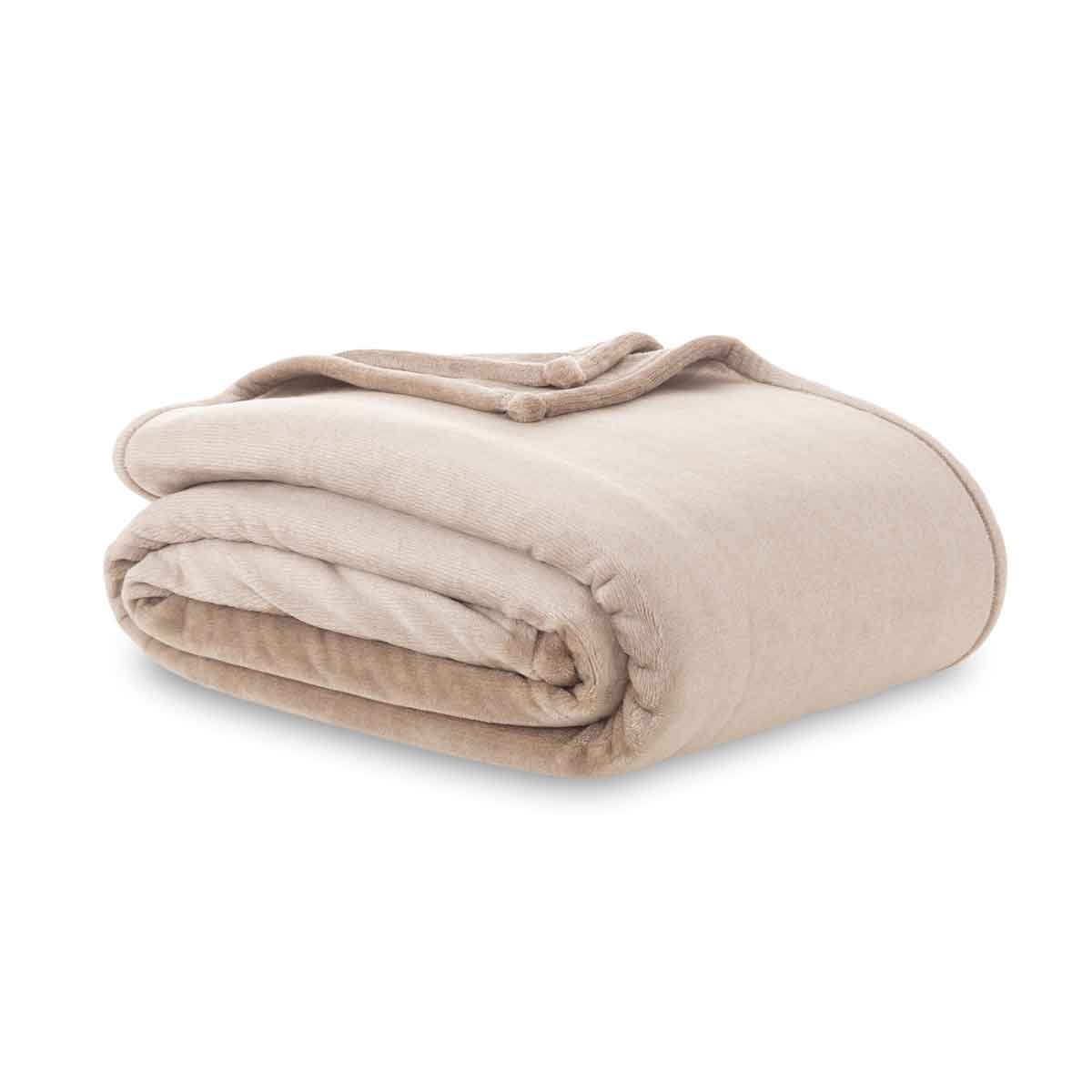 Berkshire Soft Blanket 249 x 234 cm, Linen