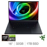 Razer Blade 16, AMD Ryzen AI 9,32GB RAM, 1TB SSD,  NVIDIA GeForce RTX 5080, 16 Inch Gaming Laptop