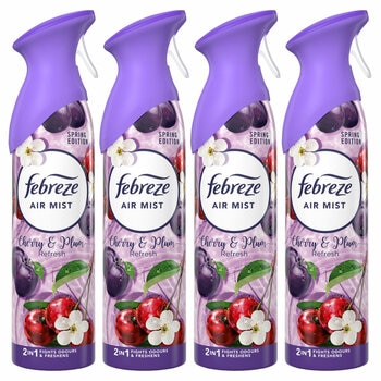 Febreze Air Mist, 4 x 185ml