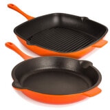 BergHOFF Neo Cast Iron 2 Piece Set in 2 Colours