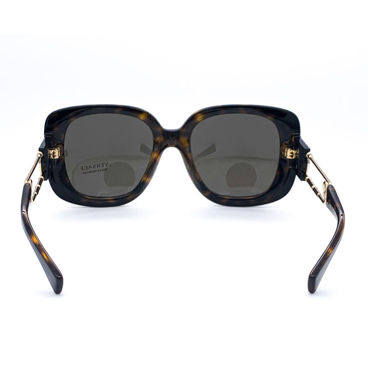 Versace Tortoise Shell Sunglasses with Brown Lenses, VE4411 108/3