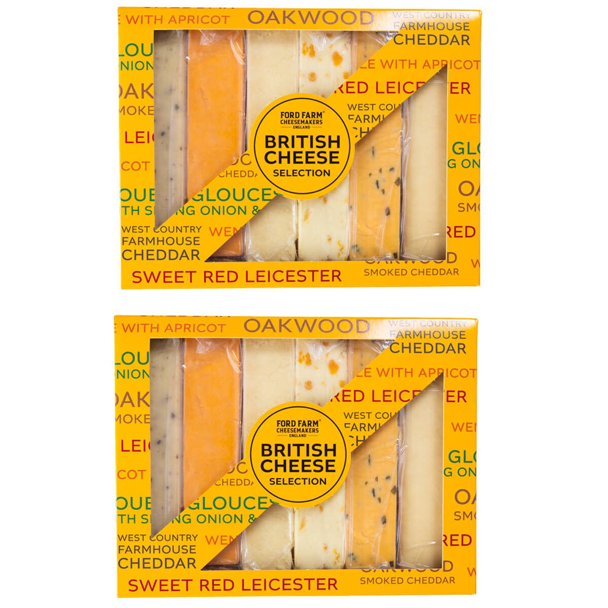 British Cheese Selection, 12 x 200g