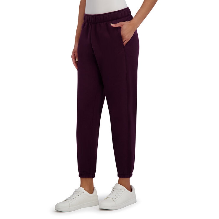 DKNY Sport Women's Fleece Jogger in Purple