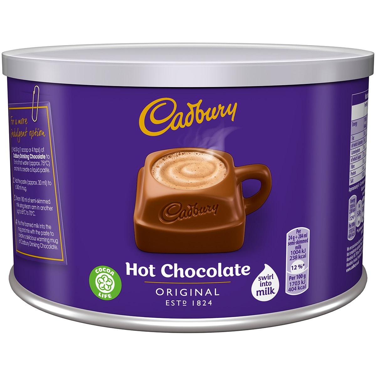 Cadbury Drinking Chocolate, 1kg