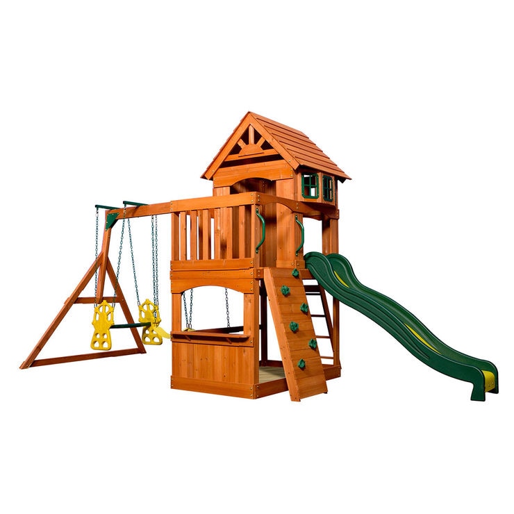 Backyard Discovery Atlantic Wooden Swing Set (312 Years) Costco UK