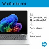 HP Omnibook X Flip, Intel Core Ultra 5, 16GB RAM, 512GB SSD, 14 Inch Convertible 2 in 1 Laptop, 14-FM0005NA