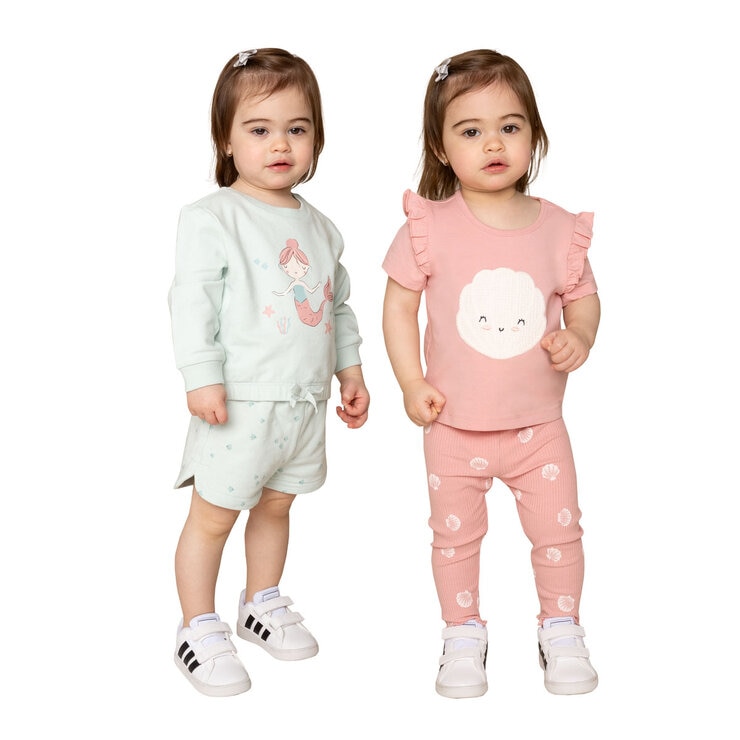 Pekkle Infant Jogger Set in Mermaid, 18 Months