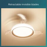 Lifestyle image of retractable fan blades