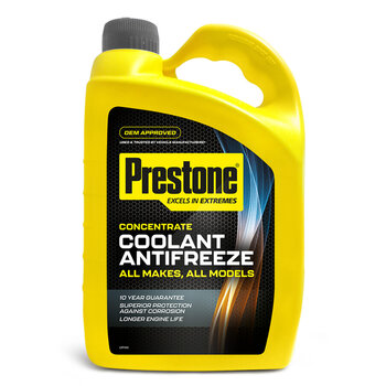 Prestone Summer Coolant / Winter Antifreeze, 4 Litre