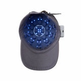 Showing blue light therapy