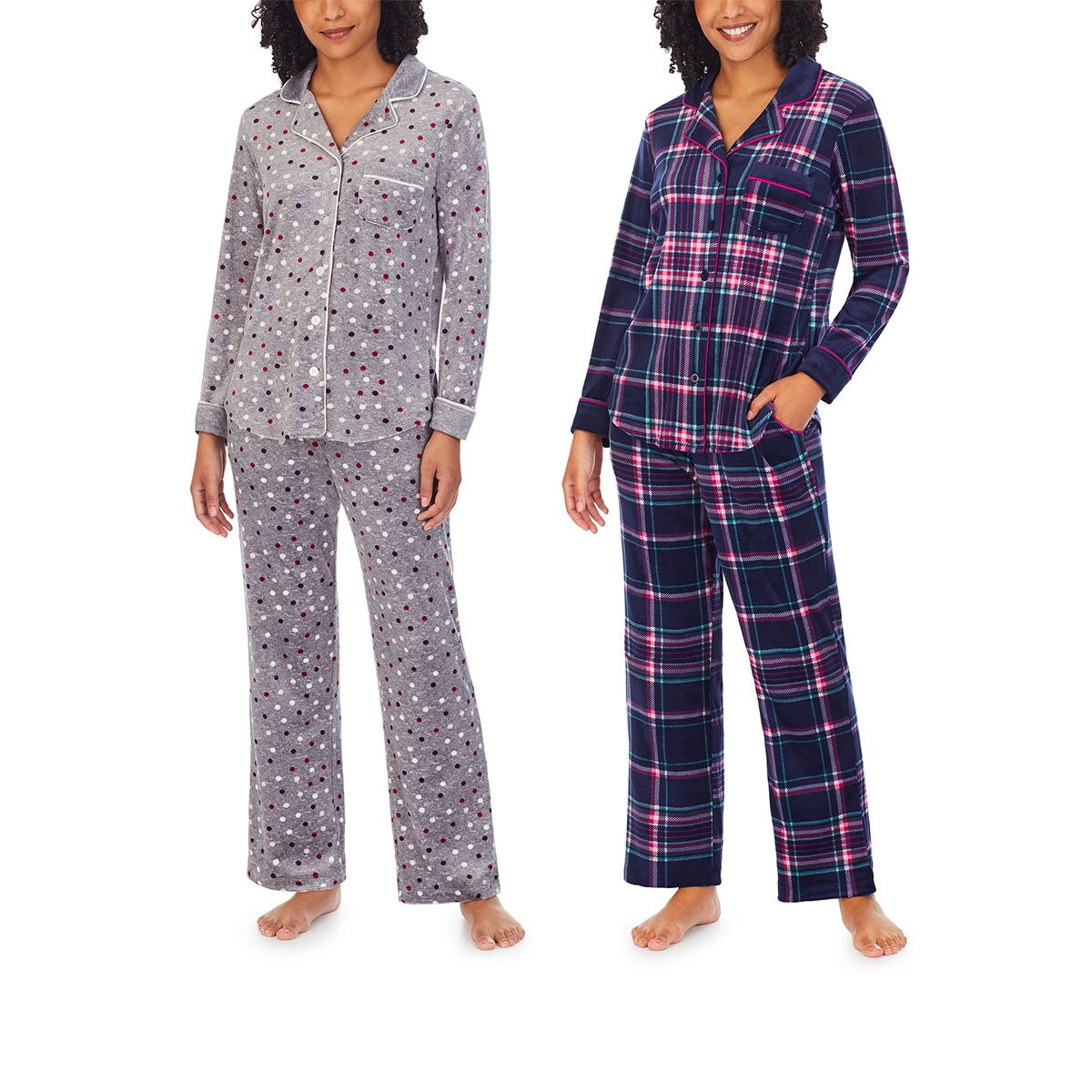 Carole Hochman Women's Silky Fleece 2 Piece Pyjama Set in...