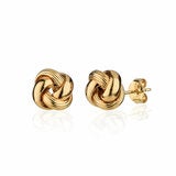 14ct Yellow Gold Love Knot Earrings 14ct Yellow Gold Love Knot Earrings