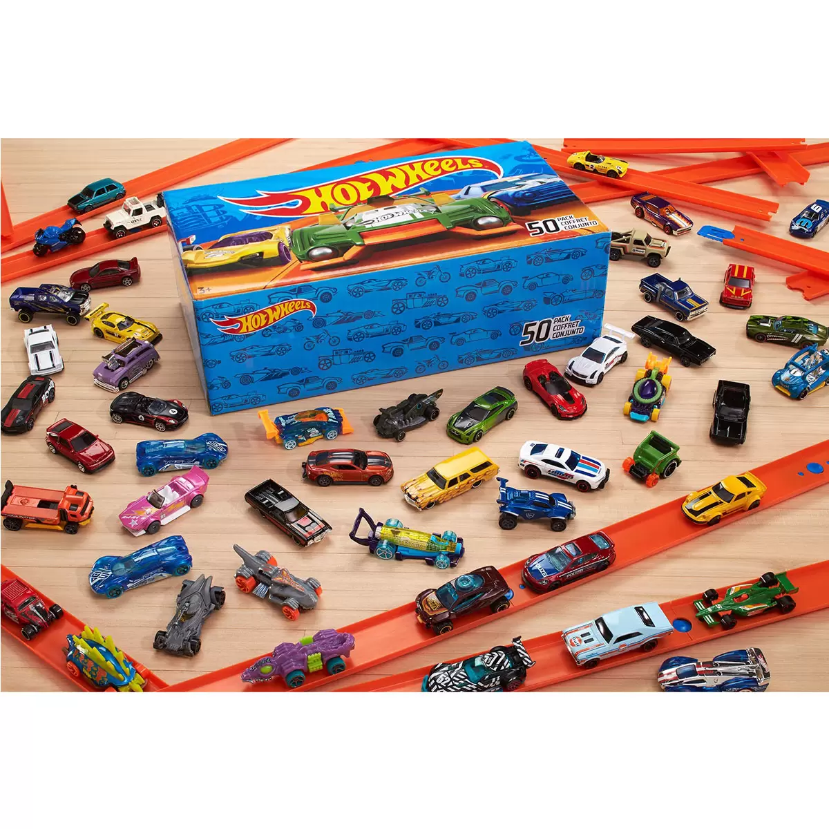 Hot Wheels Ultimate Collectors Gift Pack Car Vehicle Playset (50