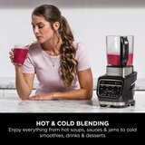 Lifestyle image of Ninja Foodi Blender & Soup Maker making smoothie Lifestyle image of Ninja Foodi Blender & Soup Maker making smoothie