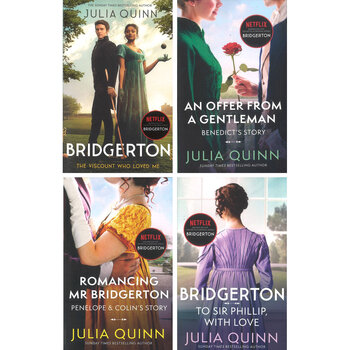 Bridgerton 4 Book Collection, Julia Quinn