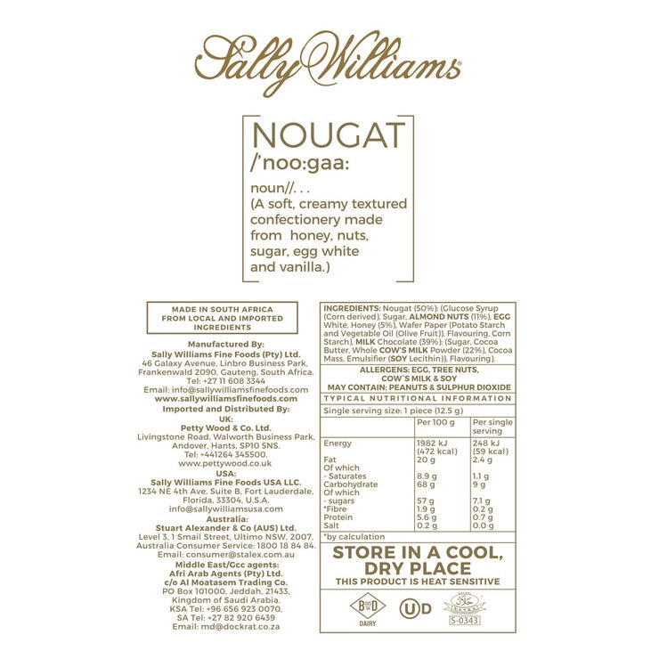 Nutritional Information Nutritional Information