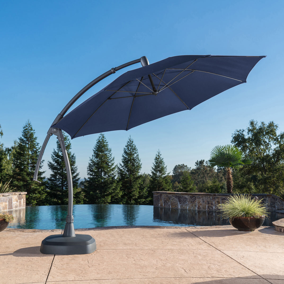Activa ProShade 11ft (3.35m) Cantilever Umbrella in Indigo Costco UK