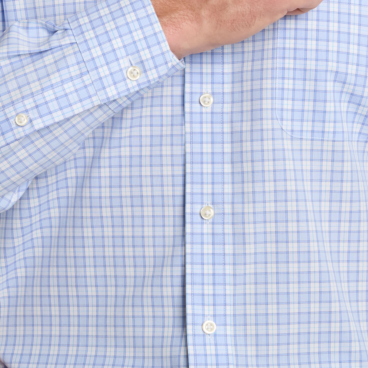 Kirkland Signature Men's Dress Shirt in Light Blue
