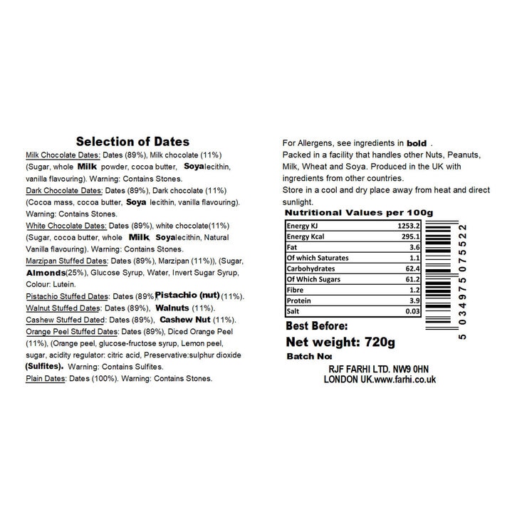 Nutritional Information Nutritional Information