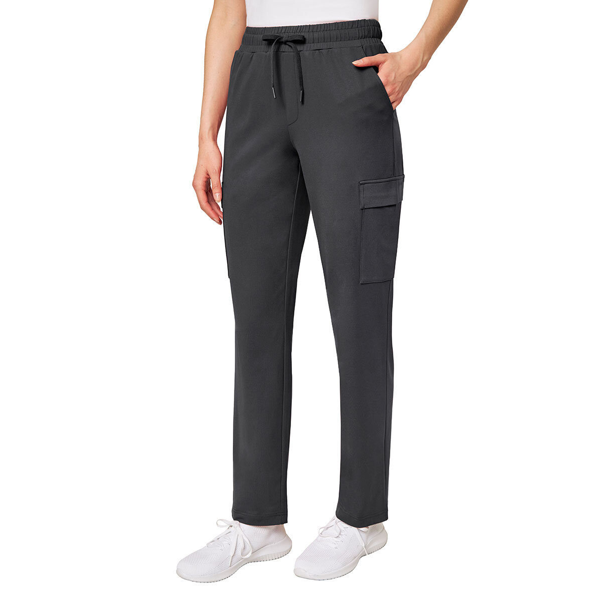 Mondetta Ladies Cargo Pocket Pant in 3 Colours and 4 Sizes