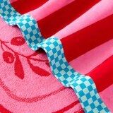 Oversized 100% Cotton Pink Sardine Beach Towel