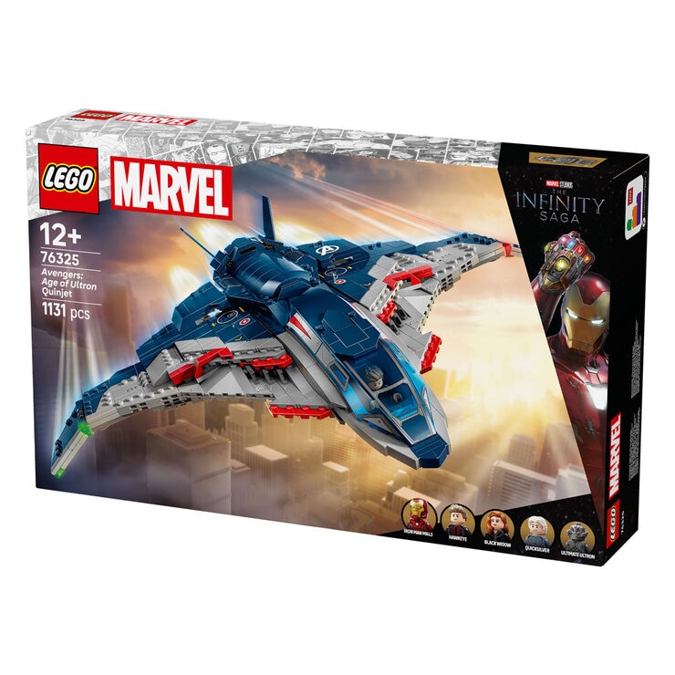 LEGO Super Heroes Avengers: Age of Ultron Quinjet - Model 76325 (12+ Years)