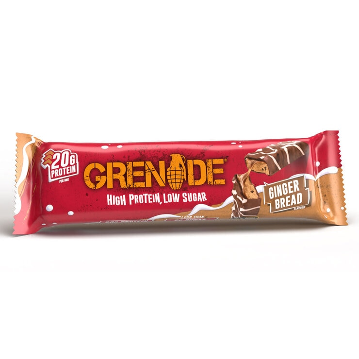 Grenade Gingerbread Bars, 12 x 60g Grenade Gingerbread Bars, 12 x 60g