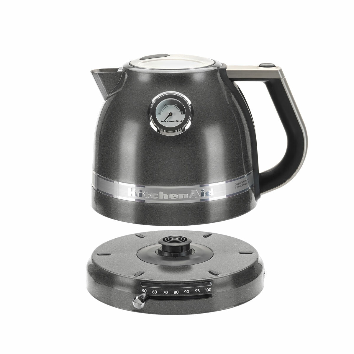KitchAid 5KEK1522BMS Artisan 1.5L Kettle in Medaillion Silver
