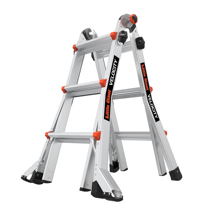 Little Giant 3 Rung Velocity Series 2.0 Multi-Purpose Ladder Little Giant 3 Rung Velocity Series 2.0 Multi-Purpose Ladder