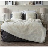 Belledorm Alaska Faux Fur Throw in White, 150 x 200 cm