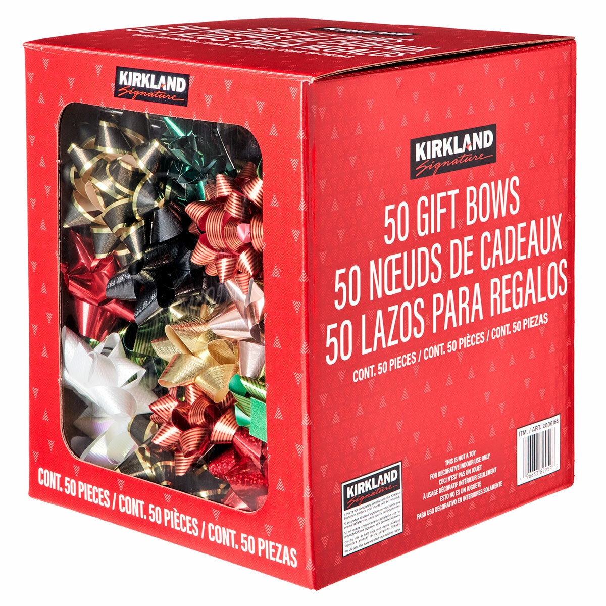 Buy KS Traditional / Bright Colour Bows 50 Pack Combined Included Image at Costco.co.uk