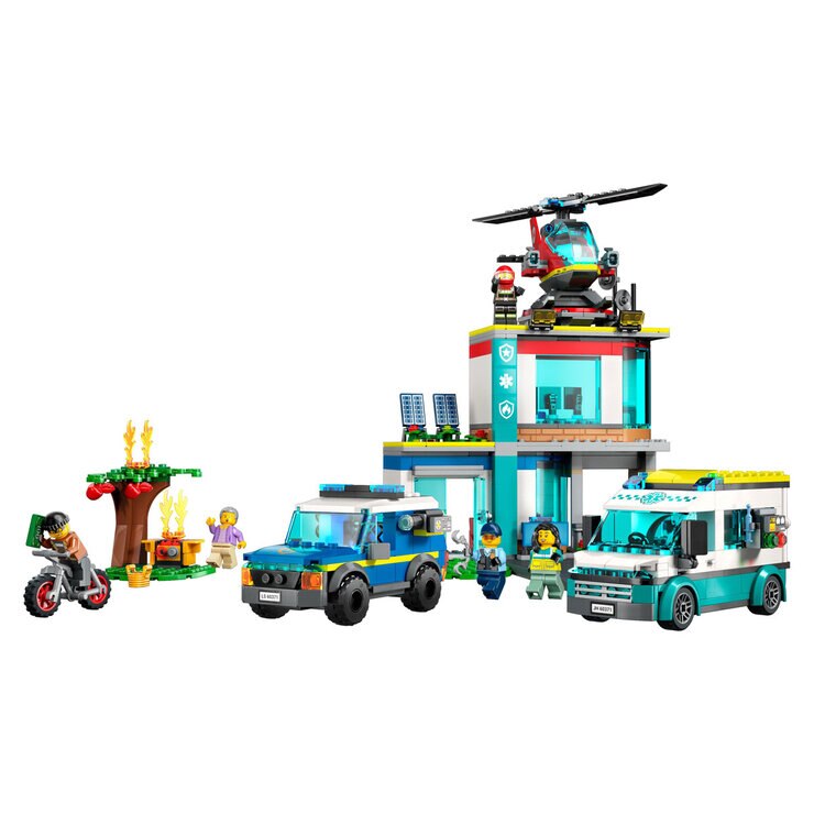 Buy LEGO City Emergency Vehicles HQ Feature2 Image at Costco.co.uk